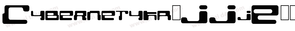 Cybernetyka-JJjE字体转换