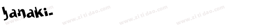 Janaki字体转换