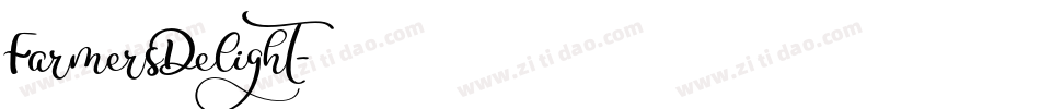 FarmersDelight字体转换