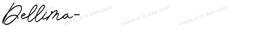 Dellima字体转换