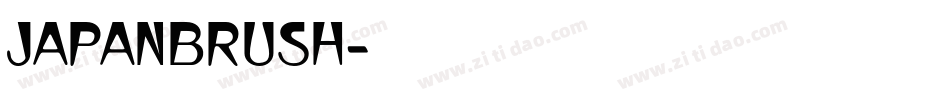 JAPANBRUSH字体转换