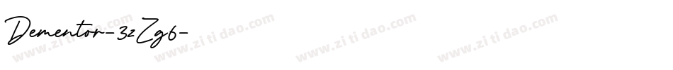 Dementor-3zZg6字体转换