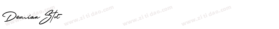 DemianStd字体转换