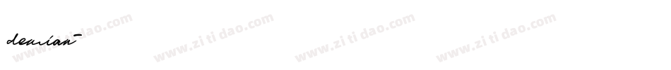 demian字体转换