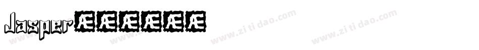 Jasper字体转换