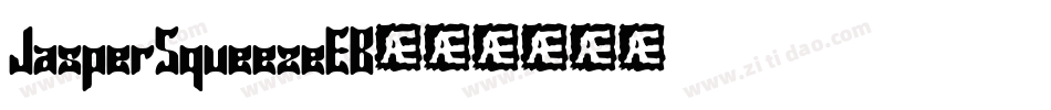 JasperSqueezeEB字体转换