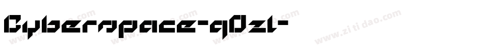 Cyberspace-q0zl字体转换
