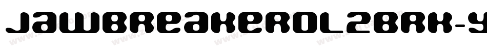 JawbreakerOl2Brk-ynaV字体转换