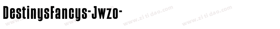 DestinysFancys-Jwzo字体转换