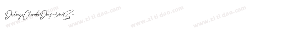 DestinysCherubsDing-5m4Z字体转换