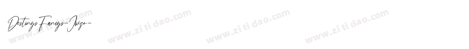 DestinysFancys-Jwzo字体转换