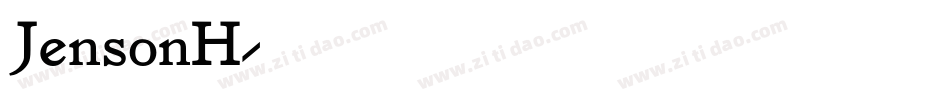 JensonH字体转换