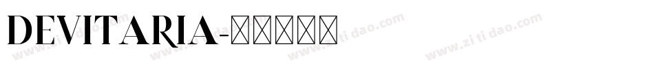 devitaria字体转换