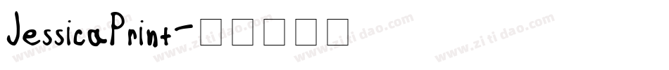 JessicaPrint字体转换