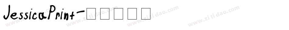 JessicaPrint字体转换