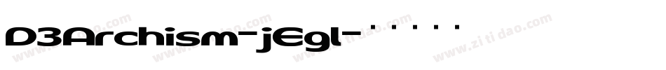 D3Archism-jEgl字体转换
