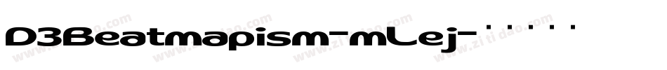 D3Beatmapism-mLej字体转换