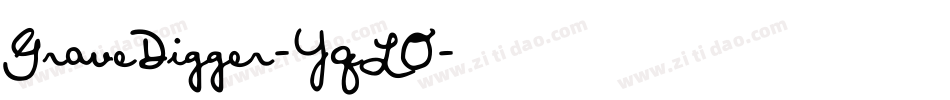 GraveDigger-YqLO字体转换