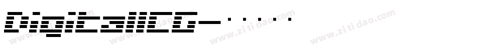 DigitalICG字体转换