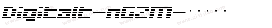 Digitalt-nGZM字体转换