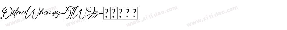 DilanWhemsy-51WJz字体转换