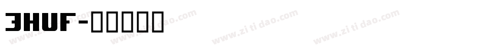 Jhuf字体转换