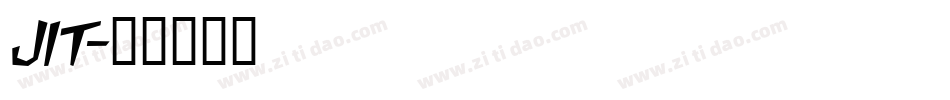 JIT字体转换