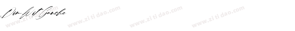 DimWitGauche字体转换