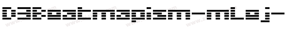 D3Beatmapism-mLej字体转换