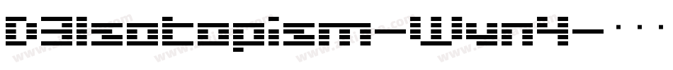 D3Isotopism-Wyn4字体转换