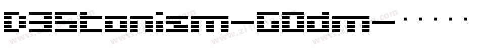 D3Stonism-GOdm字体转换