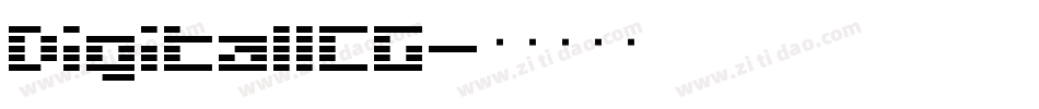 DigitalICG字体转换