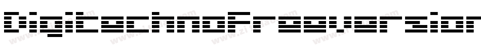 DigitechnoFreeversion-pmRK字体转换