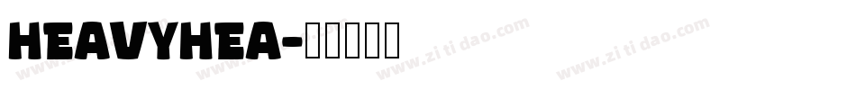 HEAVYHEA字体转换