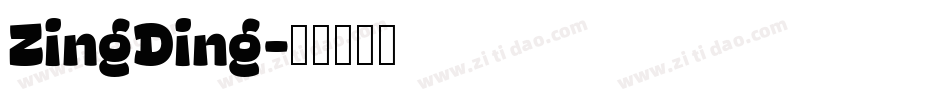 ZingDing字体转换