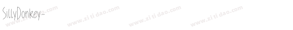 SillyDonkey字体转换