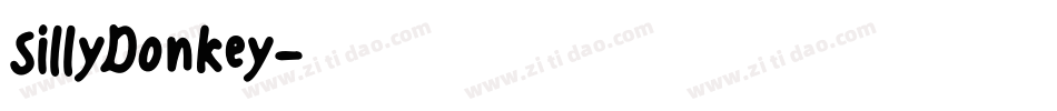 SillyDonkey字体转换
