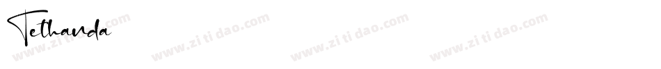 Tethanda字体转换