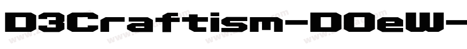 D3Craftism-DOeW字体转换
