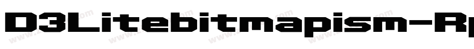 D3Litebitmapism-RpOv字体转换