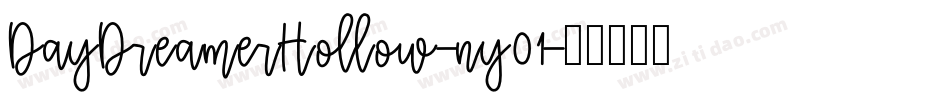DayDreamerHollow-ny01字体转换