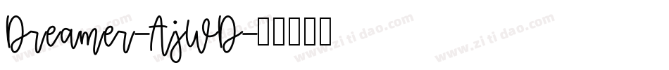 Dreamer-AjWD字体转换