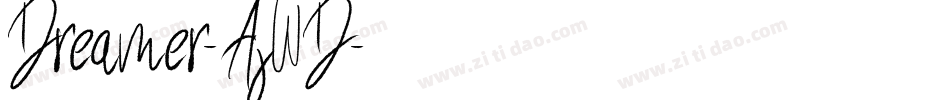 Dreamer-AjWD字体转换