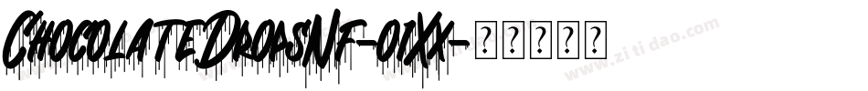 ChocolateDropsNf-o1Xx字体转换