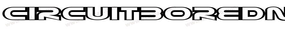 CircuitBoredNF字体转换