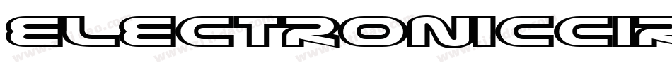 ElectronicCircuitItalic-ePKm字体转换