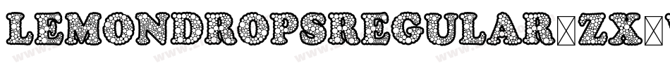 LemonDropsRegular-zx3w字体转换