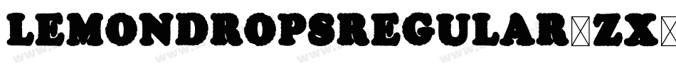 LemonDropsRegular-zx3w字体转换