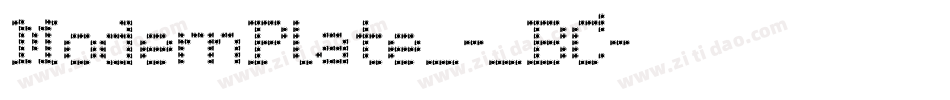 ModernPlate_-_BC字体转换