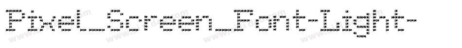 Pixel_Screen_Font-Light字体转换